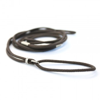 Povodec nastavljiv rjav,...