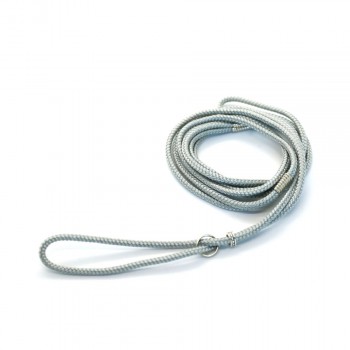 Povodec nastavljiv srebrn,...
