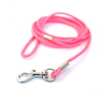 Povodec karabin neon pink,...