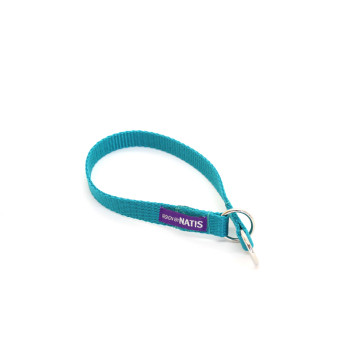 Choke collar turquoise 15mm...