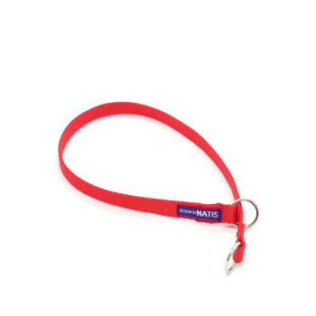 Choke collar red 15mm / 50cm