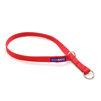 Choke collar red 15mm / 60cm