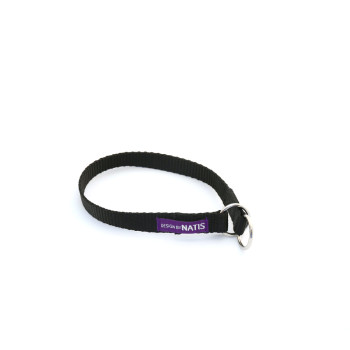 Choke collar black 15mm / 35cm