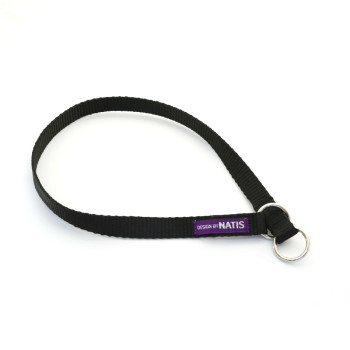 Choke collar black 15mm / 55cm