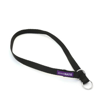 Choke collar black 15mm / 60cm