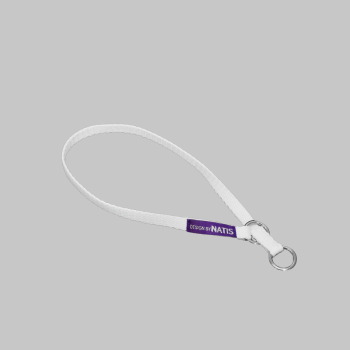 Choke collar white 10mm / 45cm