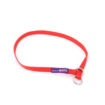 Choke collar red 10mm / 55cm