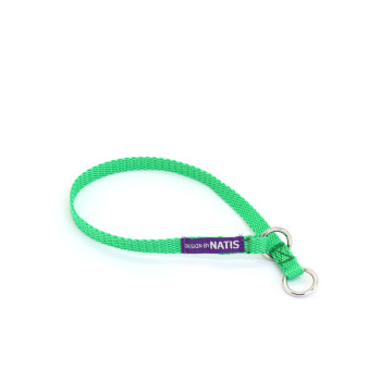 Choke collar green 10mm / 40cm