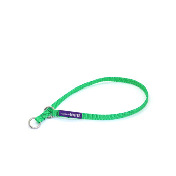 Choke collar green 10mm / 50cm