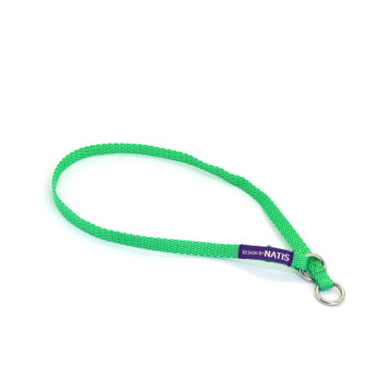 Choke collar green 10mm / 55cm