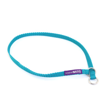 Choke collar turquoise 10mm...