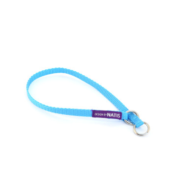 Choke collar light blue...