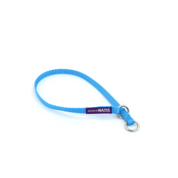 Choke collar light blue...