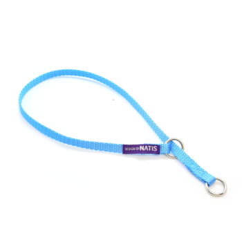 Choke collar light blue...