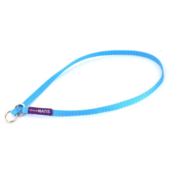 Choke collar light blue...