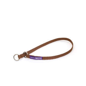 Choke collar brown 10mm / 40cm
