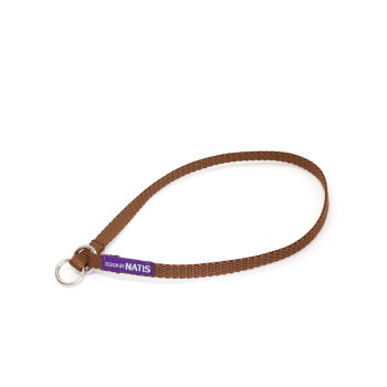 Choke collar brown 10mm / 50cm