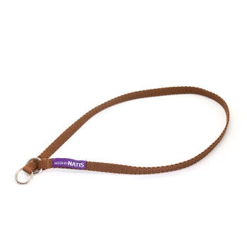 Choke collar brown 10mm / 60cm