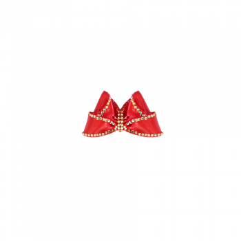 Bow glam red 15