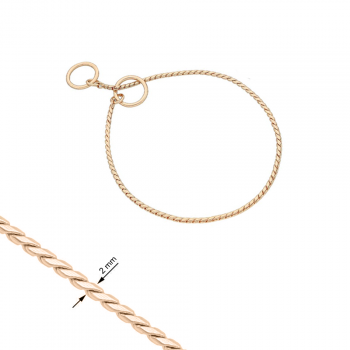 Snake chain 2mm/40cm - rose...