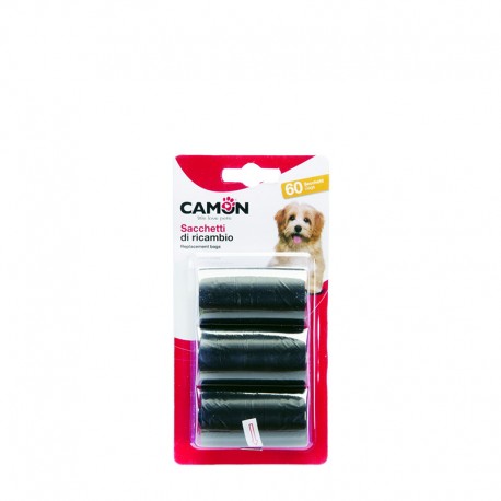 Camon poop bags paws 3 rolls